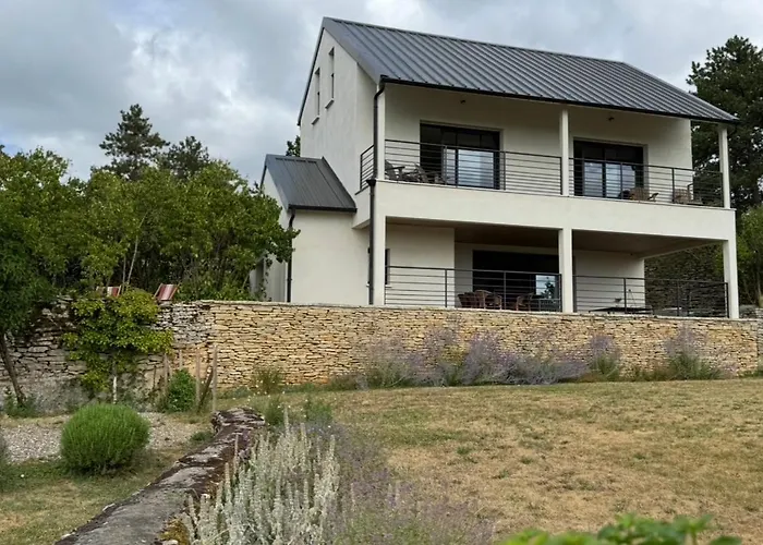 La Maison De L'ecu : Charme Et Vue Incroyable بيت للعطل بون